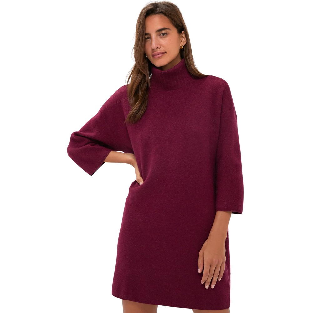 NWT Tuckernuck Pomander Place Cranberry Vivianne Sweater Dress (MSRP: $158) M